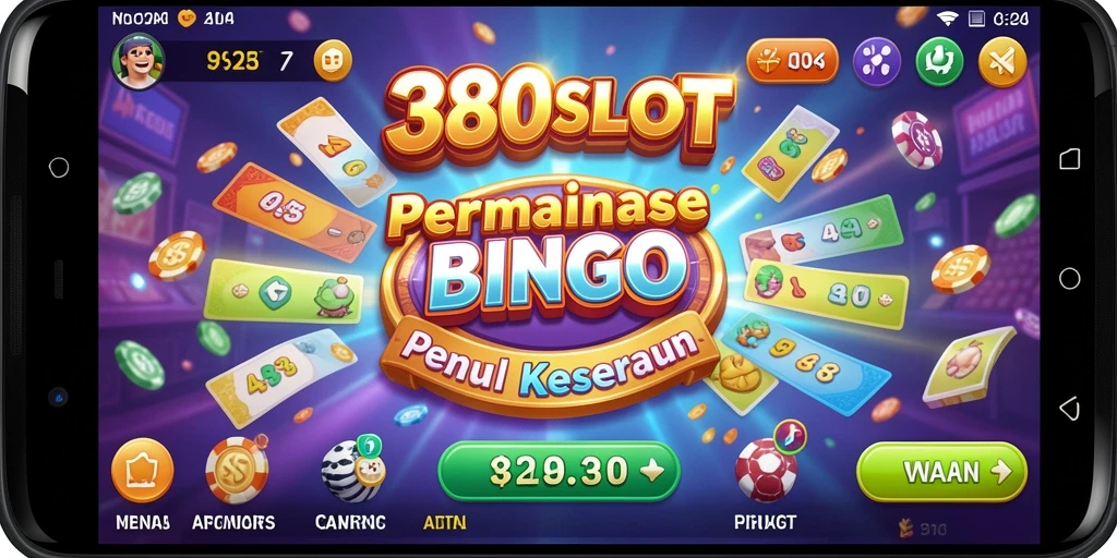 Gameplay seru dan interaktif dari 380SLOT di aplikasi Bingo.