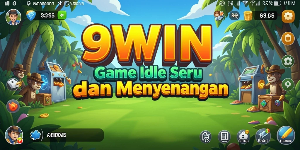 Tampilan gameplay 9WIN yang seru dan mengasyikkan dalam mode Idle.