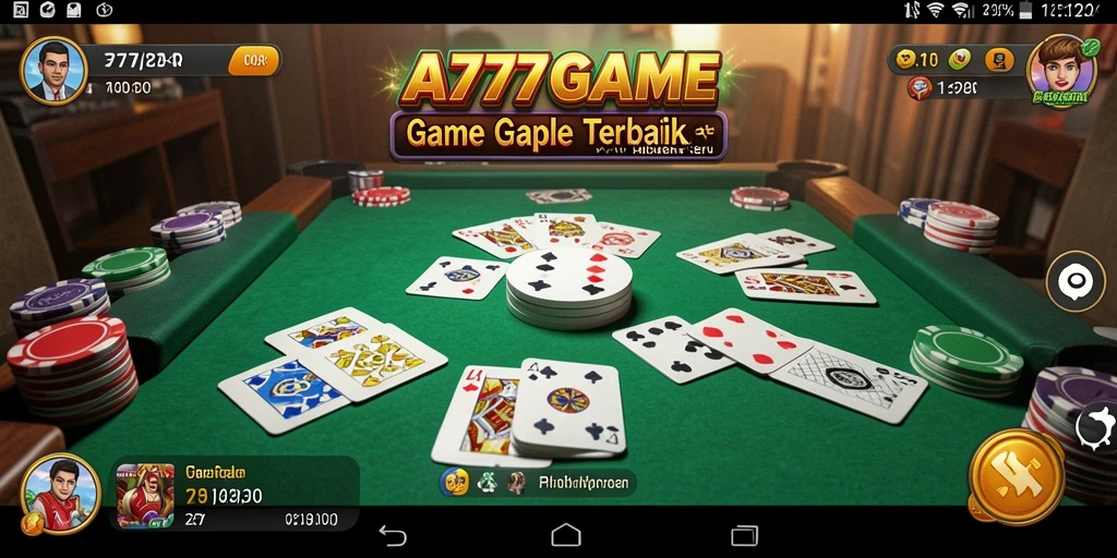 Tampilan gameplay seru dan menarik di A777GAME.