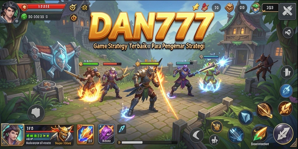 Tampilan gameplay menarik dari DAN777 yang penuh strategi.