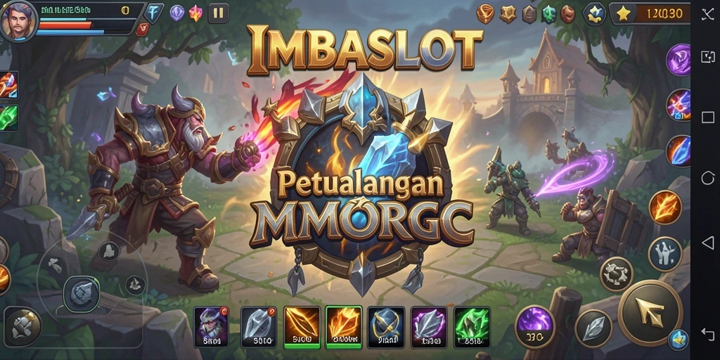 Tampilan menarik gameplay IMBASLOT dalam dunia MMORPG.