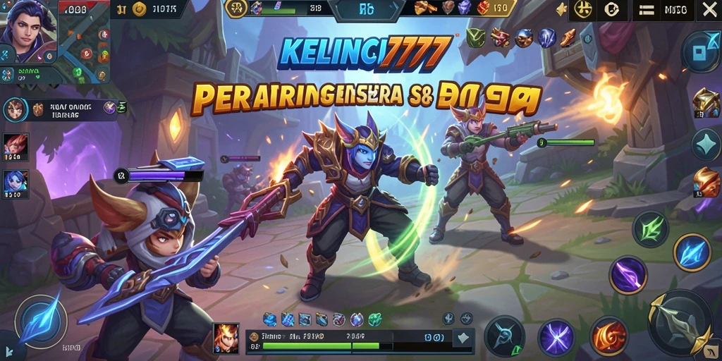 Tampilan gameplay KELINCI777 yang mendebarkan dalam pertempuran tim.