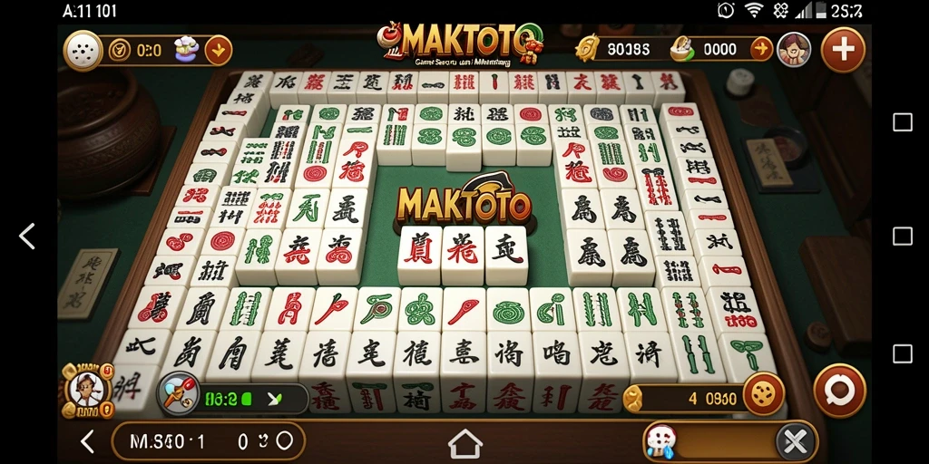 Tampilan gameplay MAKTOTO yang seru dan mendebarkan.