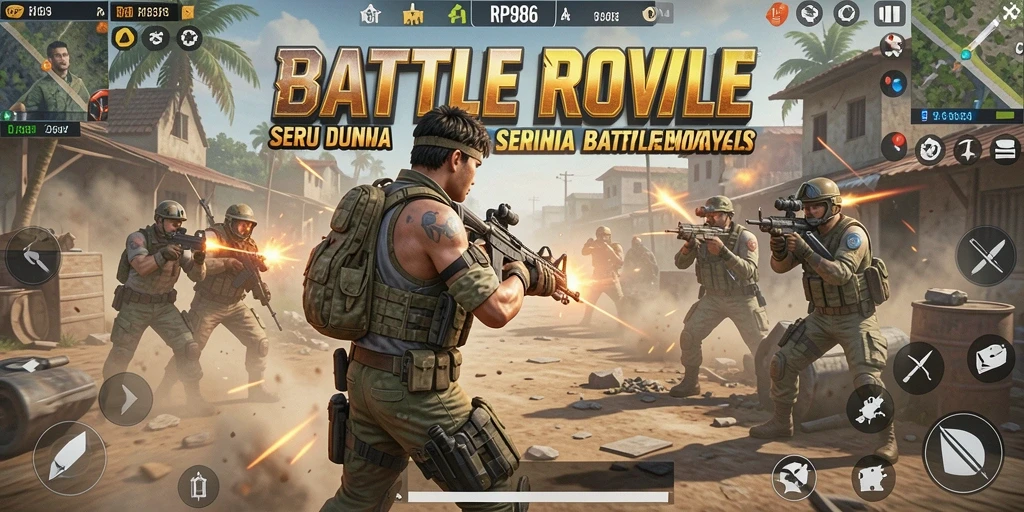 Tangkapan layar gameplay RP886 yang menegangkan dan seru.