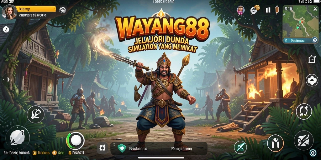 Tampilan screenshot utama dari gameplay WAYANG88 yang menarik.